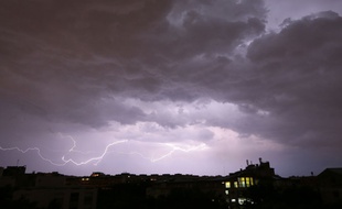 Photo d'illustration d'orage prise le 9 juin 2014.