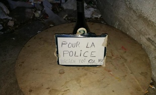 La scène a été découverte dans un squat