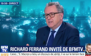 Richard Ferrand sur BFMTV, le 16 janvier 2018.
