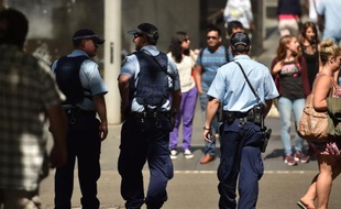 Des policiers à Sydney le 24 décembre 2014