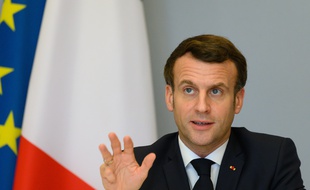 Emmanuel Macron, le 17 février 2021 à Paris.