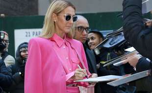Céline Dion à New York le 7 mars 2020