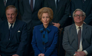 L'actrice Gillian Anderson en Margaret Thatcher dans la série «The Crown»