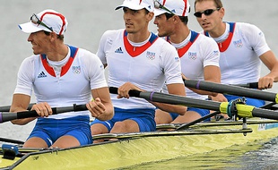 Franck Solforosi (2e à partir de la g.).