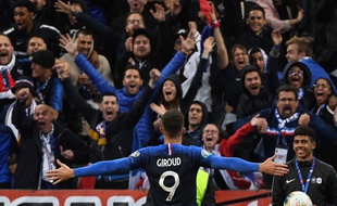 Olivier Giroud a encore marqué lors de France-Turquie, le 14 octobre 2019 au Stade de France.