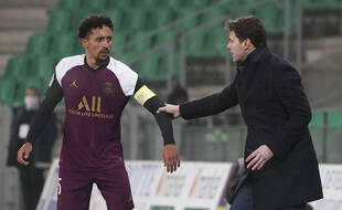 Mauricio Pochettino s'est souvent appuyé sur son capitaine Marquinhos pour relayer ses messages dans le groupe, mercredi dans le Chaudron.