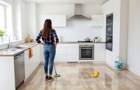 Le carrelage de votre cuisine fait grise mine ? Cette astuce simple va lui redonner vie
