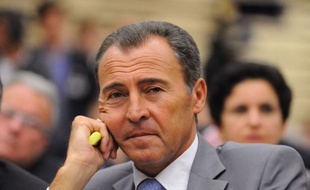 Le député des Alpes Maritimes et cofondateur de la Droite populaire Lionnel Luca, lors de la convention UMP sur l'immigration, le 7 juillet 2011 à l'Assemblée nationale.