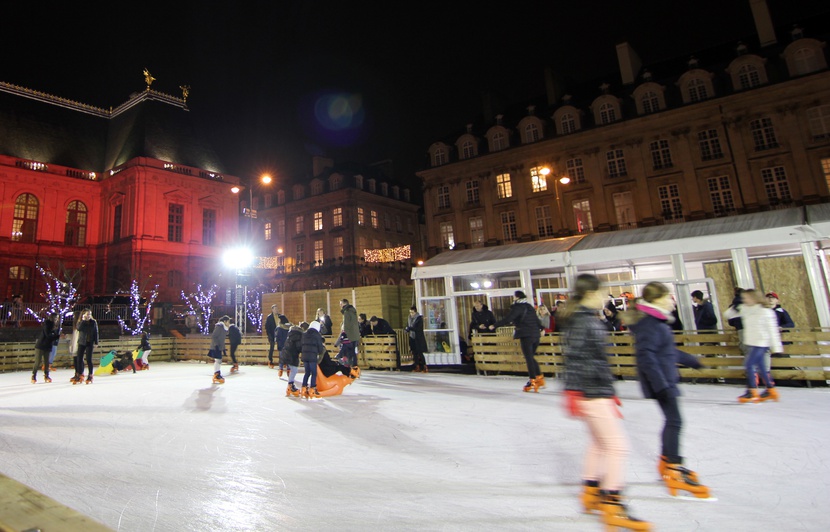 Rennes Il N Y Aura Pas De Patinoire Sur La Place Du Parlement Pour Les Fetes De Noel