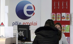 Une agence Pôle emploi à Marseille.