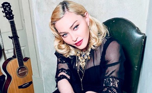 La chanteuse Madonna