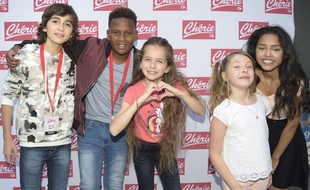 Le groupe Kids United lors du concert Pop Love à Disneyland Paris, en juillet 2016.