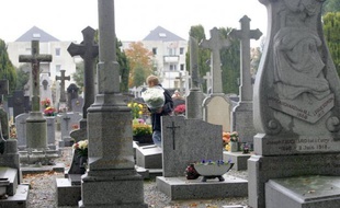 Un cimetière de Rennes.