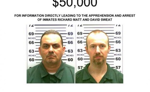 Avis de recherche des deux détenus évadés de la prison de Dannemora, dans l'Etat de New York, dans la nuit du 5 au 6 juin 2015