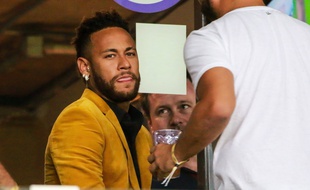 Neymar en tribunes lors de la Copa América, le 2 juillet 2019.