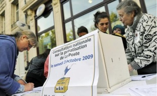 La votation citoyenne sur le changement de statut de La Poste a connu un vif succès.