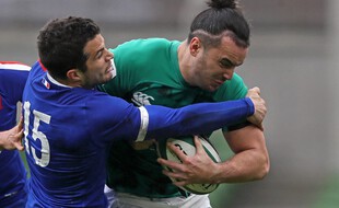 Brice Dulin a été déterminant face à l'Irlande; le 14 février 2021.