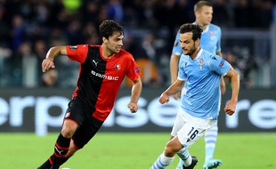 Clément Grenier et les Rennais peuvent être déçus après leur défaite face à la Lazio ce jeudi soir (2-1)