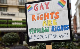 Une manifestation à l'encontre du sultan de Brunei a déjà eu lieu à Londres le 6 avril dernier.