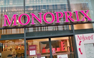 Un magasin Monoprix à Paris.
