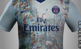 Le maillot du PSG imaginé par le blog lacasaca.