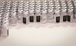 Illustration du vaccin de Pfizer BioNTech.