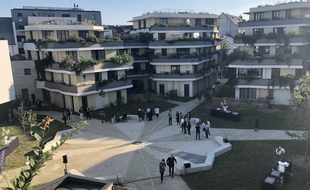 Un nouveau quartier est sorti de terre en lieu et place de l'ancienne maison d'arrêt, à Nantes