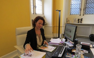 Paris, le 22 septembre 2014, Pauline Véron, adjointe à la maire chargée de la démocratie locale et la participation citoyenne