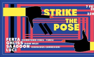 Visuel officiel de la soirée Strike the Pose