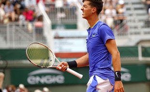 Kokkinakis à Roland Garros le 29 mai 2017.
