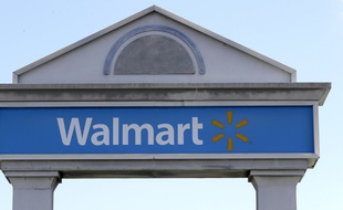 L'enseigne du géant américain de la grande distribution Walmart (illustration).