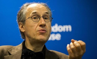 Gérard Biard, rédacteur en chef de Charlie Hebdo, à Washington, le 1er mai 2015