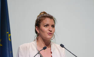Marlène Schiappa, ministre déléguée chargée de la Citoyenneté, à Paris le 15 octobre 2021.