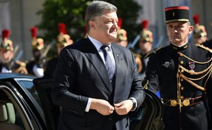Le président ukrainien Petro Porochenko, le 2 octobre 2015, à Paris