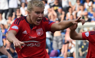 Ada Hegerberg a ouvert le score dès la 12e minute jeudi après un superbe travail de Pauline Bremer sur l'aile droite.