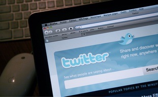 La page d'accueil du réseau social Twitter.