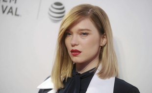 Léa Seydoux à New York, le 21 avril 2018.