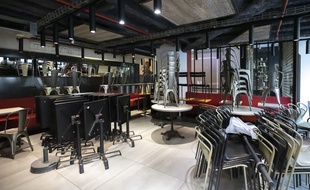 Les restaurants ont dû refermer leurs portes depuis fin octobre.