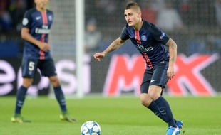 Marco Verratti lors du match entre le PSG et le Real le 21 octobre 2015.