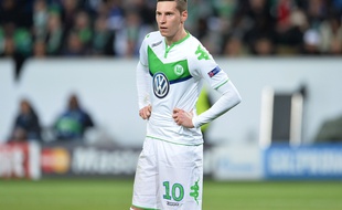 Julian Draxler avec Wolfsburg, Avril 2016.