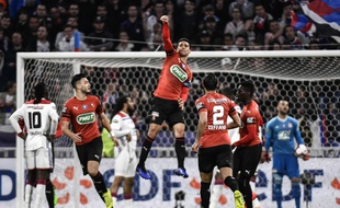 Benjamin André peut jubiler: Rennes a réussi un drôle d'exploit à Lyon. JEFF PACHOUD