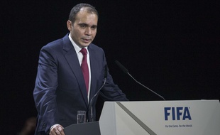 Le prince Ali Bin Hussein, lors du congrès de la Fifa le 29 mai 2015.