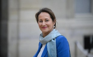 Ségolène Royal à son arrivée au palais de l'Elysée, le 4 avril 2014