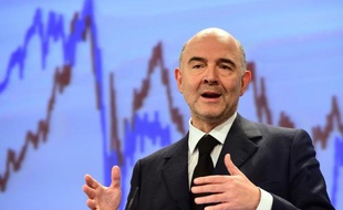 Pierre Moscovici, le commissaire européen aux Affaires économiques, le 5 février 2015 à Bruxelles