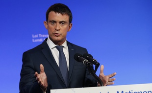 Le Premier ministre Manuel Valls.
AFP PHOTO / PATRICK KOVARIK