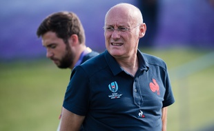 Bernard Laporte, le 20 septembre dernier avec les Bleus.