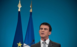 Manuel Valls à Paris le 6 mars 2015.