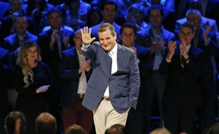 Le sénateur du Texas, Ted Cruz, le 18 octobre 2015 à Plano, au Texas