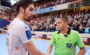 Nikola Karabatic après le match face au PSG handball, le 30 septembre 2012