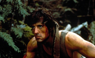 Sylvester Stallone dans le film «Rambo» en 1982.